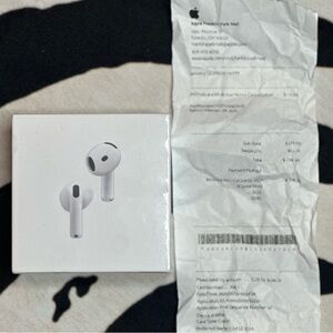 AirPods 4 ANC WITH RECEIPT